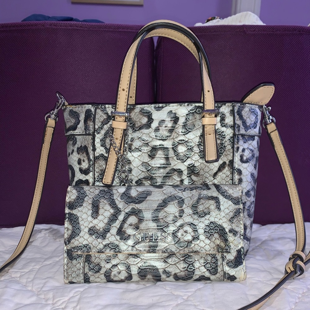 Guess Crossbody and Wallet set